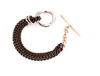 Bracciale Marcello Pane Donna Rubber in Argento BRAR065 - BRAR065